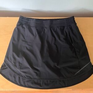 Lululemon Activewear or Casual Lifestyle Black Running, Tennis Skirt